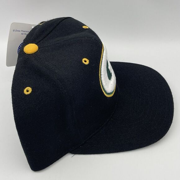 Vintage Green Bay Packers Drew Pearson Old English Wool Snapback Hat Cap - NWT - Picture 9 of 14